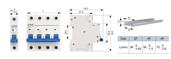 rccb manufacturer RB10-63