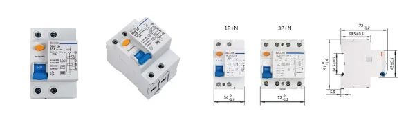 Applications of type b rcd for ev charger BDF