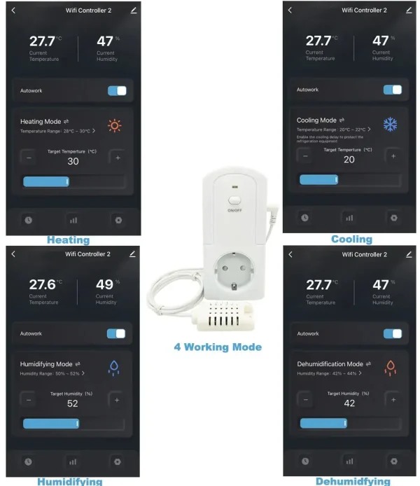 Plug in Thermostat 4