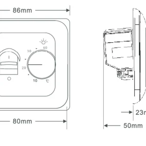 mechanical room thermostat 1